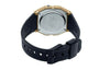 CASIOWaterproof Unisex Mens Black/Gold Digital