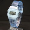 CASIOCasio Retro Fashion Macaron Digital Watch 'Blue Translucent'