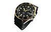 CASIOStainless Steel Case Waterproof Sports Mens Black Analog