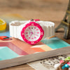 CASIOWaterproof Pink/White Analog