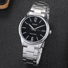 CASIOQuartz Stainless Steel Strap Waterproof Mens Silver Analog