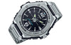 CASIOQuartz Limited Edition Waterproof Stainless Steel Strap Unisex Mens Black Analog