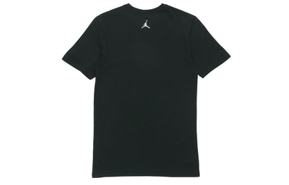 Air JordanLast Shot AJ14 Round Neck Short Sleeve Black