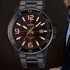 CASIOCasio Dress Classic Analog Watch 'Metallic Black Gold'