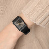 CASIOQuartz Waterproof Black DialBlack Strap Mens BlackBlack Analog