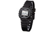 CASIOWaterproof Quartz Black Strap Black Digital