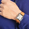 CASIOMen's  Waterproof Quartz Watch Dial Date Display 30mm Belt Mens Brown Analog