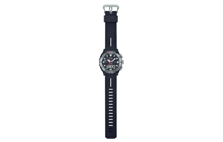 CASIOCasio Pro Trek Mountaineering Analog-Digital Watch 'Black Silver Steel'