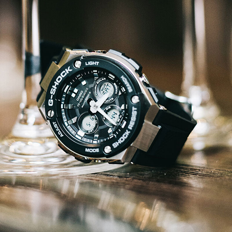 CASIOG-Shock G-Steel 'Silver Black'