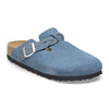 BirkenstockBoston Braided Suede Leather Sandals 'Elemental Blue'