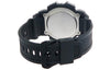 CASIOWaterproof Quartz Sports Mens Black/Gold Digital