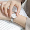 CASIOWaterproof SHEEN Sapphire Crystal Silver Analog