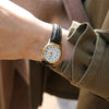 CASIODRESS Series Quartz Black/White Black Strap Black Analog