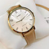 CASIODress Series Classic Minimalistic Exquisite Fashion Champagne Watch 34mm Waterproof Strap Gold Analog
