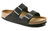 BirkenstockArizona Soft Footbed Suede Leather Narrow Fit Sandals 'Velvet Gray'