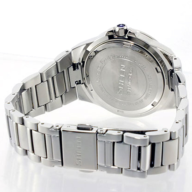 CASIOSHEEN Series Waterproof Silver/ Sports Red Analog