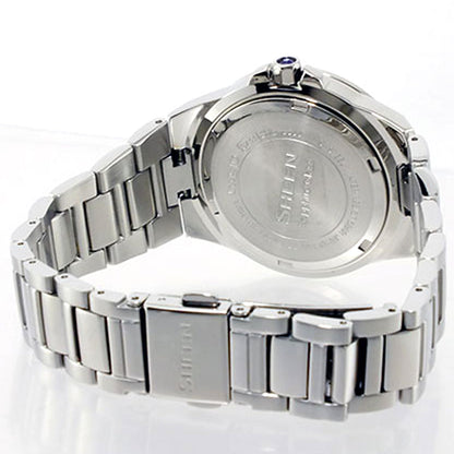 CASIOSHEEN Series Waterproof Silver/ Sports Red Analog