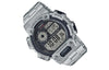 CASIOSports Waterproof Stainless Steel Strap Quartz Mens Silver Digital
