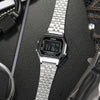 CASIOYOUTH Series Waterproof Quartz LA680WA-1B /Gold Unisex Mens Silver Digital