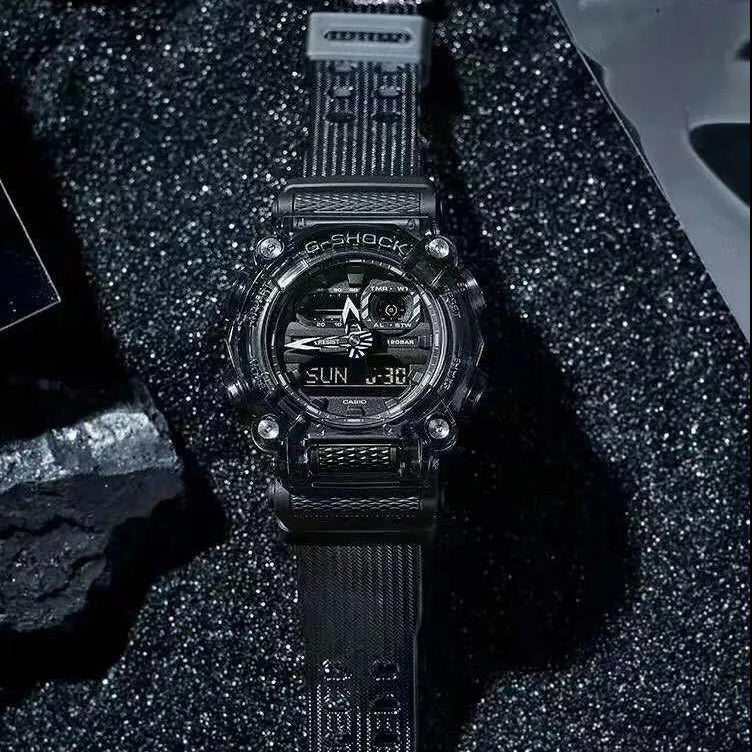 CASIOG-Shock Analog-Digital 'Black Purple'