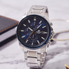 CASIOEDIFICE Quartz Waterproof Sapphire Crystal Mens Blue Analog