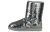 UGG(WMNS)  Classic Short Sequin 'Silver'
