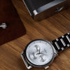 CASIOCasio Dress Analog Watch 'Black Silver Metallic'