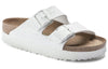 BirkenstockArizona Platform Vegan Birko-Flor Narrow Fit Sandals 'White'