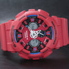 CASIOG-Shock Analog-Digital 'Red'