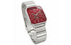 CASIOAnalog 'Silver Burgundy'