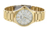 CASIOQuartz Waterproof GoldWhite Dial Mens GoldWhite Analog