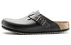 BirkenstockBoston Super Grip Leather Narrow Fit 'Black'