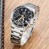 CASIOEDIFICE Waterproof Men Silver/ Mens Black Analog