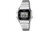 CASIOQuartz Waterproof Unisex Mens Silver Digital