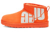 UGG(WMNS)  Classic Ultra Mini Broken Logo 'Orange Soda'