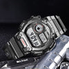 CASIOG Shock Quartz Waterproof Sports Shockproof Black Strap Mens Black Digital