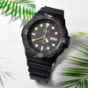 CASIOSports Waterproof Shockproof Mens Black Analog