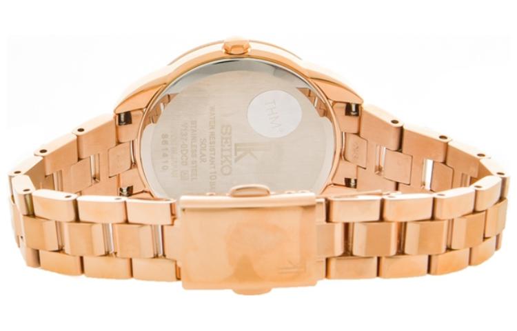 SEIKOLukia Series Waterproof Quartz Gold/Black