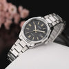 CASIOStainless Steel Strap Quartz Waterproof Black Watch Dial Black Analog