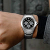 CASIOWaterproof Stainless Steel Strap Mens Black Analog