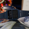 CASIOYOUTH Vintage Calculater Muli-Functional Unisex Mens Blue Digital