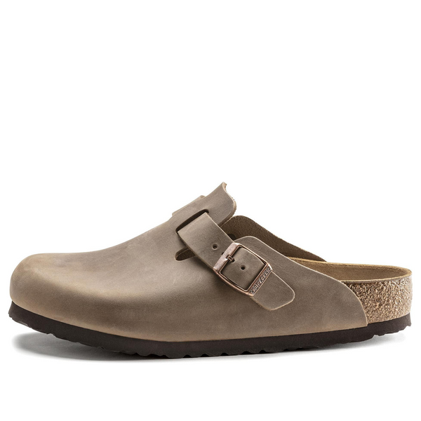 BirkenstockBoston Regular 'Oiled Leather Tobacco Brown'