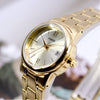 CASIOWaterproof Stainless Steel Strap Gold Analog