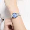 CASIODRESS SeriesFashion Stainless Steelband Wrist Classic Blue Silver/Blue Quartz Waterproof SilverBlue Analog