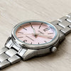 CASIOWaterproof Stainless Steel Strap Quartz Pink Watch Dial Pink Analog