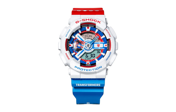 CASIOG-Shock Analog-Digital 'White'