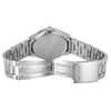 CASIOWaterproof Stainless Steel Strap Quartz Mens SilverBlue Analog