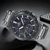CASIOMen's  EDIFICE Series Minimalistic Casual Watch Business Mens Black Analog