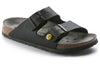 BirkenstockArizona ESD Birko-Flor Narrow Fit Sandals 'Black'