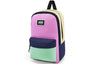Vans(WMNS)  Colorblock In Checkwork Backpack 'Pink Black Green'